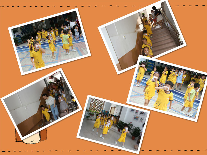 多一份防范，少一份危險                         ---遠恒佳花園幼兒園消防演習報道