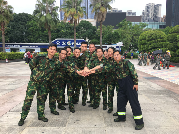 參與消防大比武，意識(shí)技術(shù)雙提升